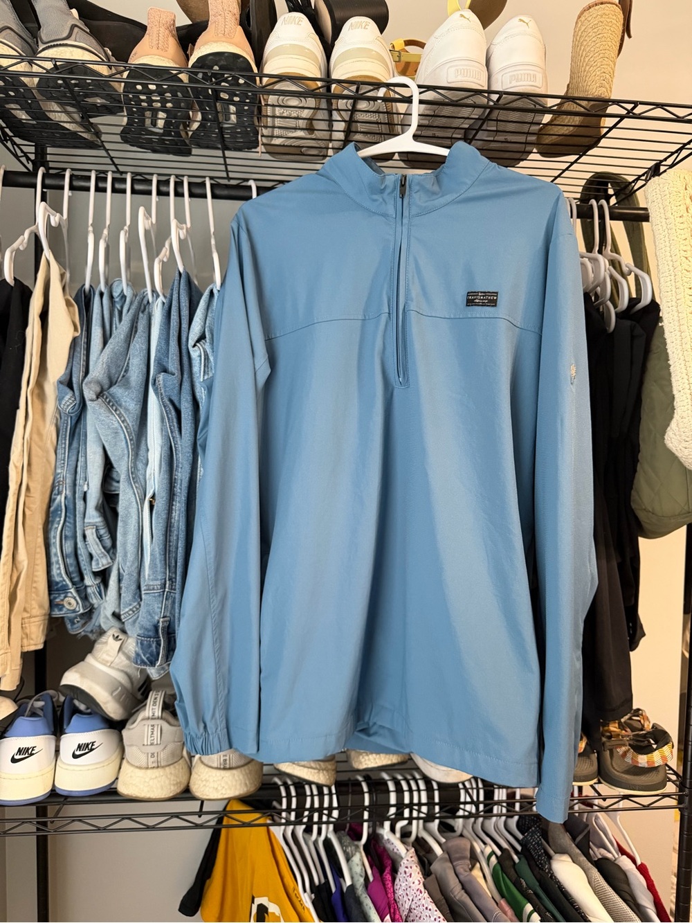 travis mathew quarter zip